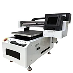4050 XP600 UV Flatbed Inkjet Printer Machine 3D LED Varnish Phone Cases Glass Bottles Pens A3 Print Dimension Flex Metal